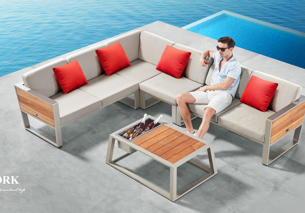 York(Olefin) Modular Sectional